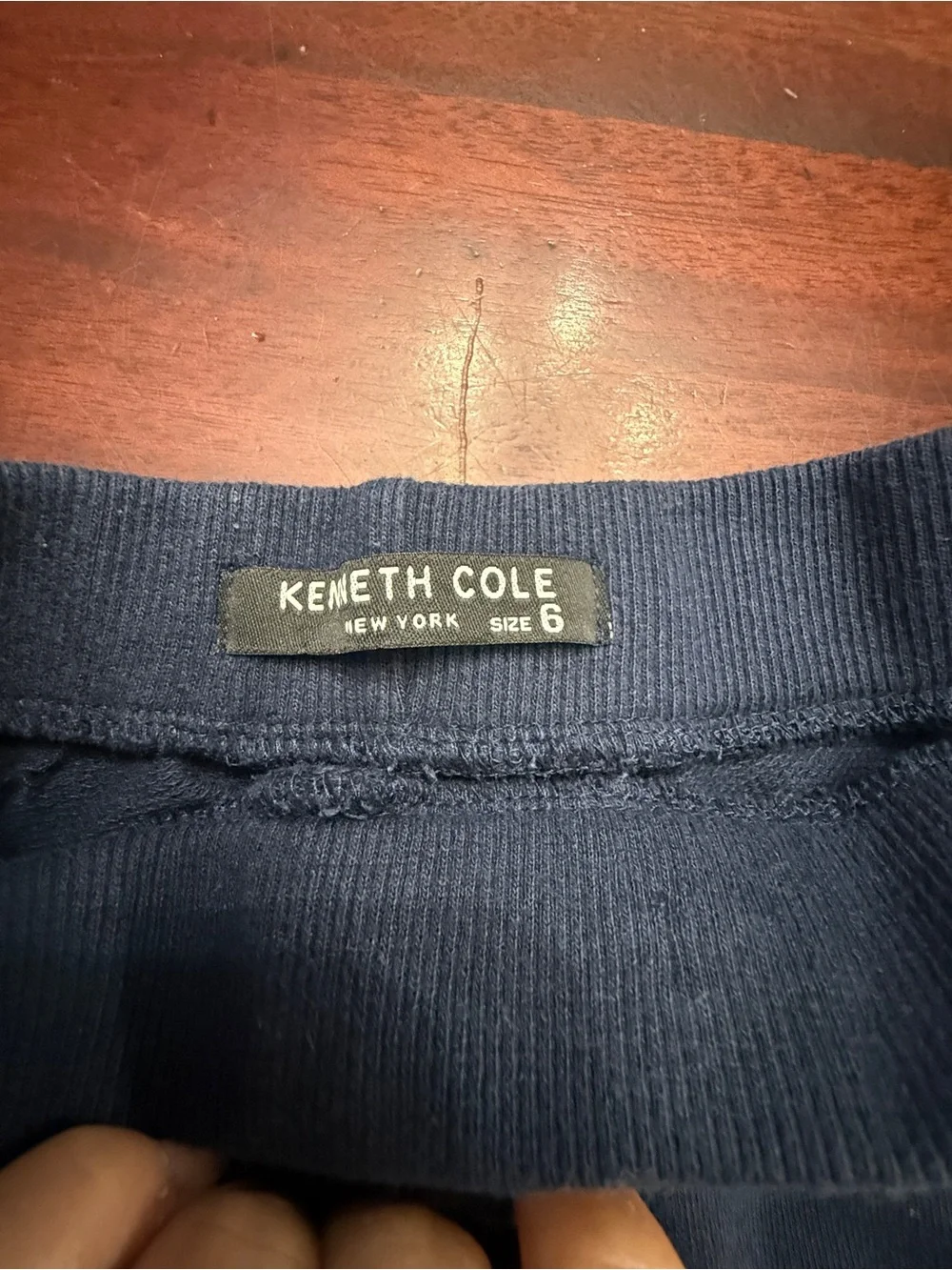 Kenneth Cole Navy Cargo Sweat Shorts set